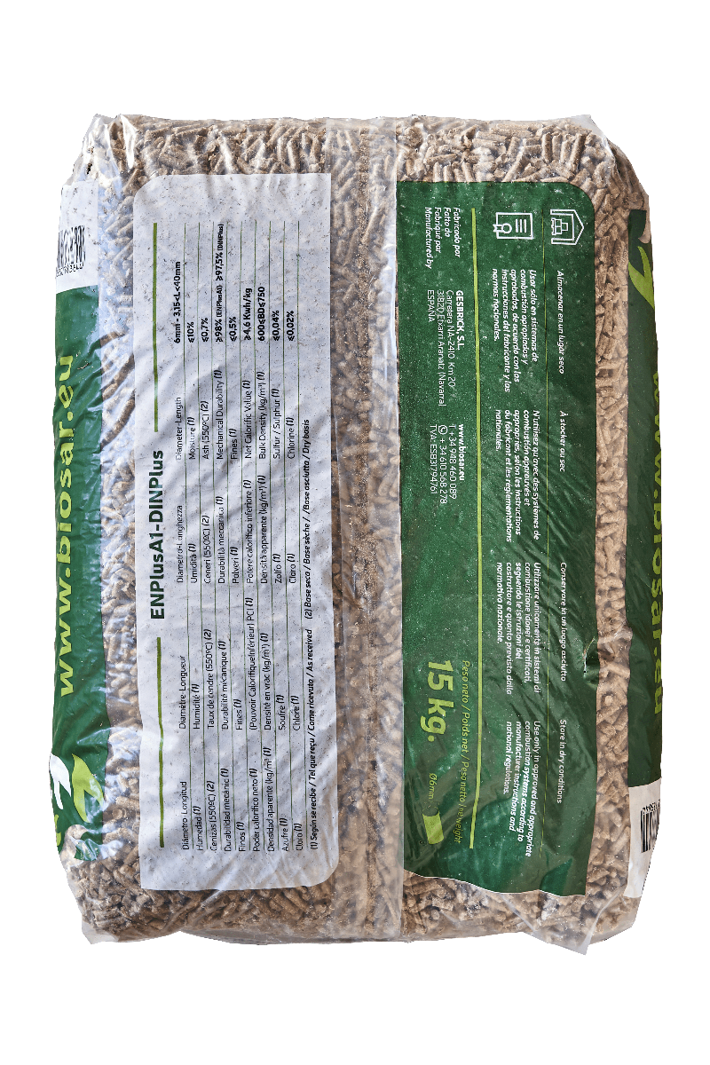 Pellet di Legno Biosar - Bancale da 77 sacchi da 15 kg - immagine 3