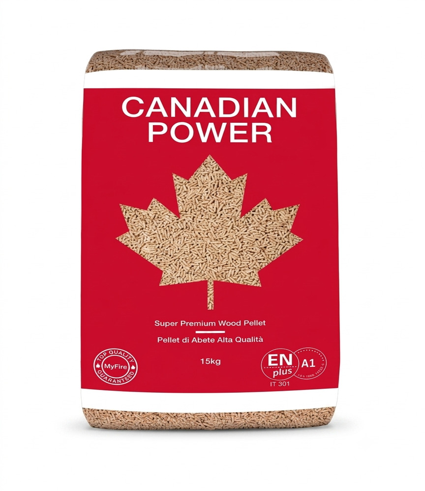 Canadian Power ENplus A1 in bancale da 70 sacchi da 15 kg - immagine 2